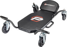 Powerbuilt Big Wheel Creeper Overlanding Off Road Wheels Adjustable Head Rest