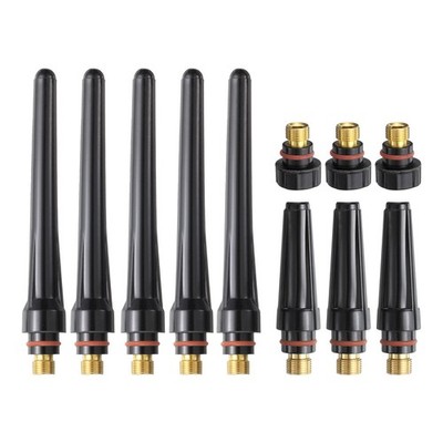 11pcs TIG Back Cap 57Y02 57Y03 57Y04 Fit Welding Torch WP-17, WP-18, WP-26