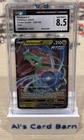 2023 Rayquaza V Pokémon Crown Zenith 100/159 Holo CGC 8.5 NM/Mint +