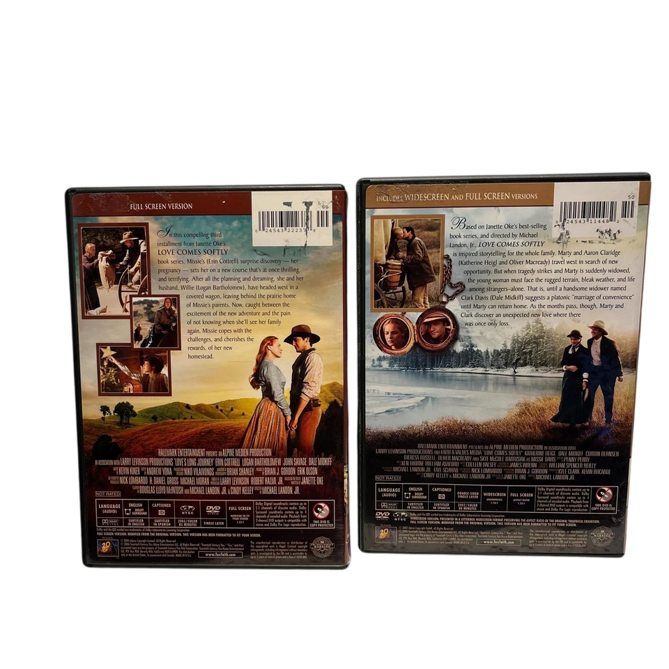 Janette Oke: The Love Comes Softly Series (DVD, 2007) 4 Movies Box Set Foto 4 de 4