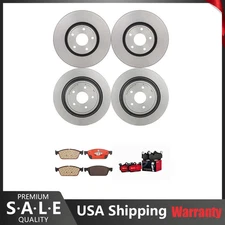 Brembo Front and Rear Brake Kit Disc Rotors Ceramic Pads For Ford Escape '17-'19