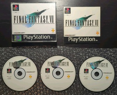 Final Fantasy VII - Mit Anleitung! (Sony PlayStation 1, PS1, 1997)