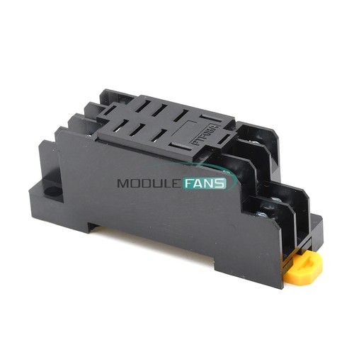 10A AC 220V Coil Power Relay DPDT LY2NJ HH62P HHC68A-2Z With Socket Base NEW. - Picture 11 of 22