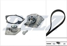 DOLZ Wasserpumpe + Zahnriemensatz KD128 für VOLVO MITSUBISHI OPEL NISSAN RENAULT