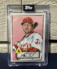 2022 Mike Trout X 1952 Topps Baseball Card #A-10