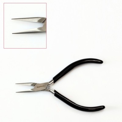 Beadsmith Feinstdraht Schlanke Linie Ketten Zange mit Feder * Schmuck Werkzeug