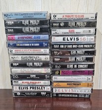 Lot of 26 Elvis Presley Cassette Brand NEW SEALED Greatest Hits Concert Tribute