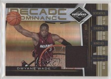 2010-11 Panini Limited Decade Dominance Materials 65/99 Dwyane Wade #20 HOF 0d0q