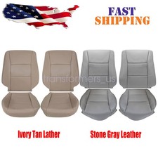For 1998-2007 Toyota Land Cruiser Driver Passenger Side Leather Seat Cover For 1998-2007 Toyota Land Cruiser Driver Passenger Side Leather Seat Cover