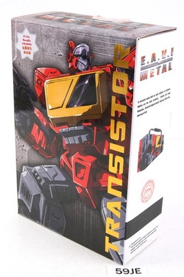 Transistor (metallic) w/box E.A.V.I. Metal KFC