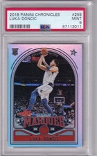 2018-19 Panini Chronicles Basketball Luka Doncic Marquee RC PSA 9
