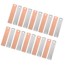 8 Pairs Zinc Anode Strip for Electroplating Plates
