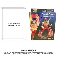 Protector For Mighty Morphin Red Ranger Power Rangers Lightning Collection Re...