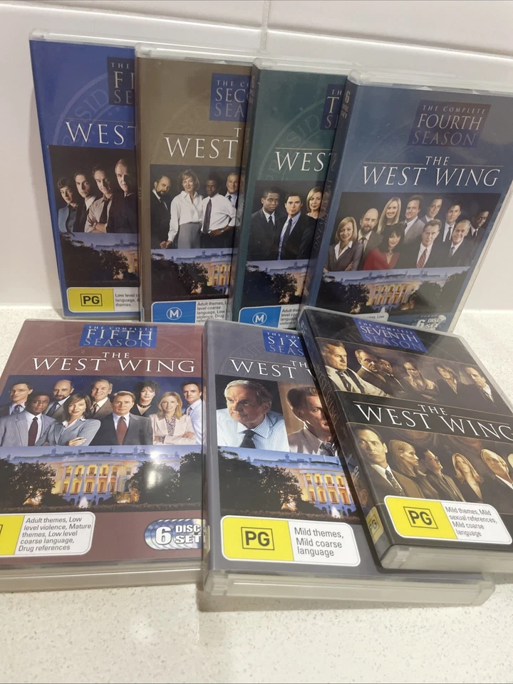 The West Wing Complete Dvd Series 1-7 Region 4 Season 7 TV Series - image 3 of 4