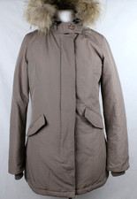 Canadian Classics Giacca Piumino Parka, IN Vera Pelliccia Am Cappuccio TG. S (36