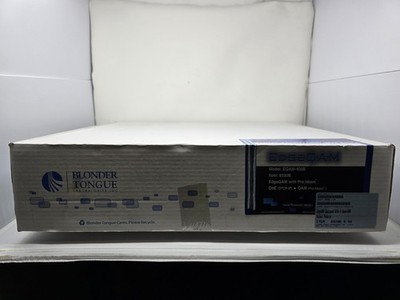 NEW Blonder Tongue EQAM-400B-4-48 EdgeQAM IP to QAM RF Modulator   48 HD Program