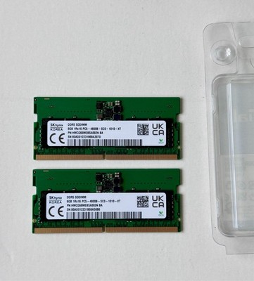 SK Hynix DDR5 SODIMM 8GB & 16GB (2x8GB) PC5-4800 Laptop Memory | eBay