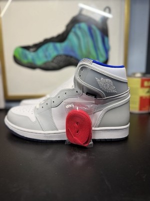 Size 11.5 - Air Jordan 1 Zoom High Racer Blue