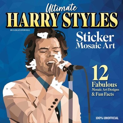 Ultimate Harry Styles Sticker Mosaic Art: 12 Amazing Mosaic Art Designs & Fun Fa