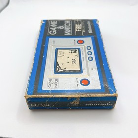 Nintendo Game & Watch FIRE RC-04 1980 w/ Box Tested and Working