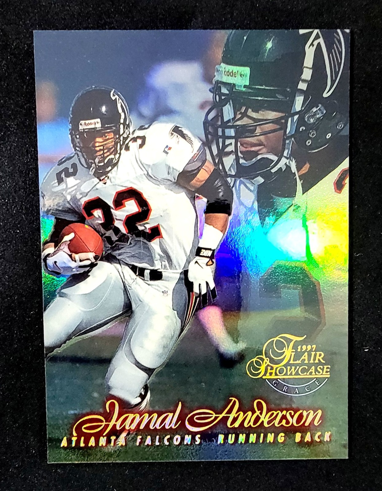 1997 flair ショーケース #69 Jamal Anderson flair ショーケース行 1 シート 1 (グレース )