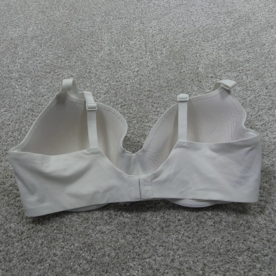 Sujetador Calvin Klein para mujer 36D blanco con aros ligeramente acolchado F3837 Foto 2 de 4