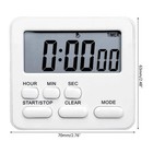 Digital Kitchen Timer Countdown Stopwatch Alarm Clock for Cooking Study Sleep
