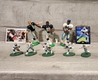 Lot Of Vintage Dallas Cowboys NFL Figures And 2 Trading Cards