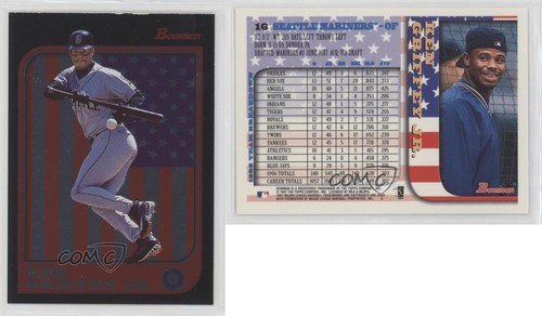 1997 Bowman International Ken Griffey Jr #16 HOF 11z5 - Foto 3 di 3