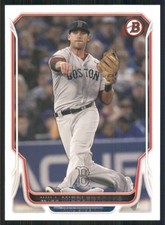 2014 Bowman #37 Will Middlebrooks Boston Red Sox 36296