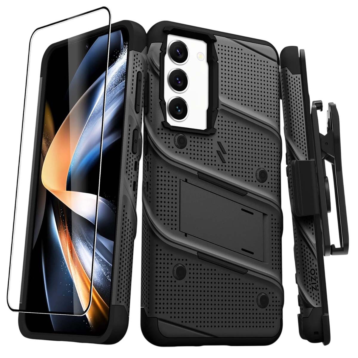 Protection Galaxy S23 Plus blindée anti-chute avec béquille de visionnage
