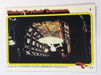 Vintage 1979 Paramount George Takei STAR TREK THE MOTION PICTURE Card #9 EX