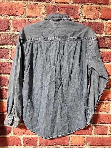 Eddie Bauer Denim Long Sleeve Button Down Shirt Size S C77 - Bild 9 von 9