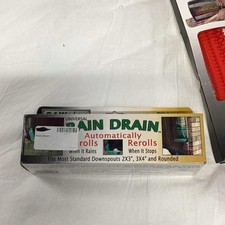 Universal Rain Drain Automatic Downspout Extender Rolls & Rerolls