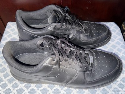 Nike Air Force 1 Triple Black Size 13