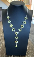 Palomino Turquoise Sterling Silver Lariat Necklace