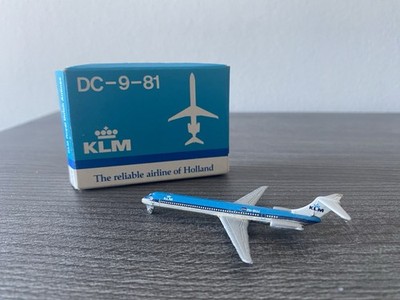 Schabak KLM DC-9-81 Modellflugzeug Nr. 904/5 mit OVP Luftfahrt & Zeppelin