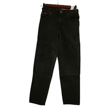 Vintage HIS Classic Basics Black Jeans 10 Reg W 25 Superior Quality Made in USA
