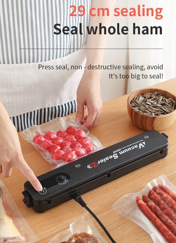 Vacuum Sealer Machine Food Preservation Storage Saver Automatic Tool + Seal Bags - Picture 10 of 27