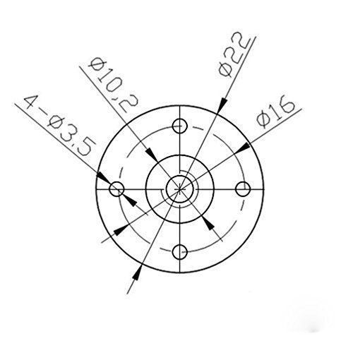 8mm Lead Screw Threaded Rod w/ Nut T8 Trapezoidal ACME Stepper 200 300 400 cut - Picture 2 of 3