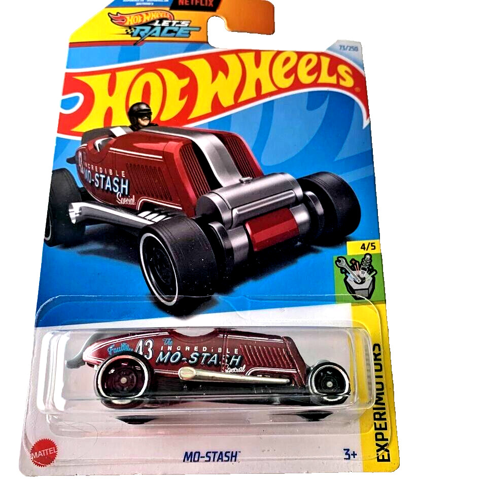 HOT WHEELS 2024 MO-STASH Red Experimotors 73/250 HRY56 Special Feature (Comb)