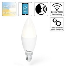 Hama WLAN LED-Lampe Filament E14 5,5W 40W Ker...