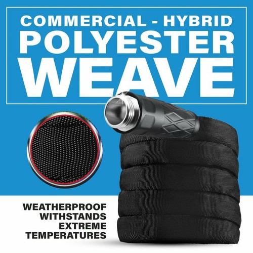 Bionic Flex Heavy Duty Commercial Grade Lightweight Black Garden Hose - 4 Sizes! - Imagen 5 de 20