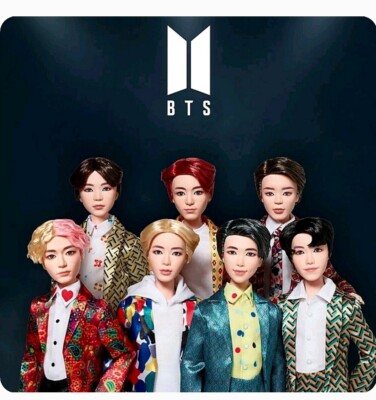 BTSペンライトV JUNG KOOK JIMIN RM、JIN、J-HOPE Mattel Bangtan BTS Idol 7 Doll Set Suga Jimin RM J-Hope V Jin Jung