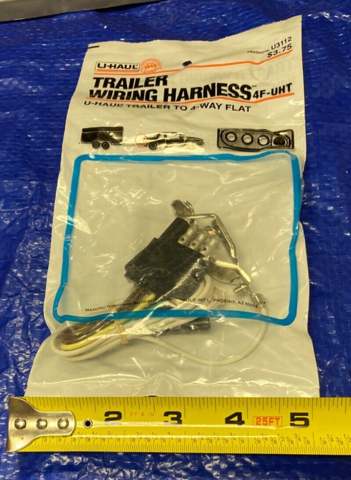 Uhaul Trailer Wiring Harness 4FUHT UHAUL Trailer to 4way Flat eBay