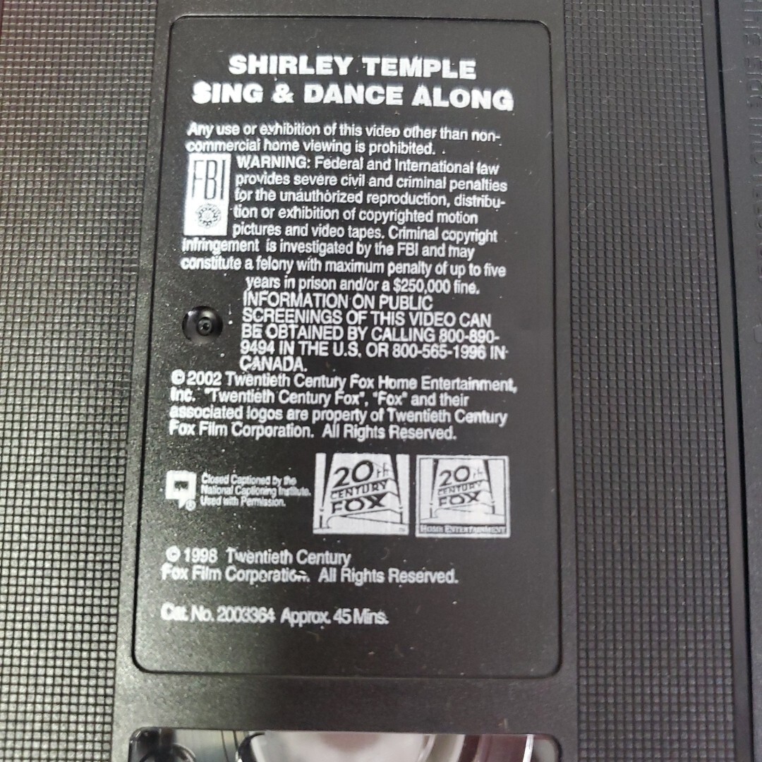 Shirley Temple - Sing Dance Along (VHS, 2002) 24543033646| eBay