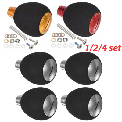 1/2/4PCS# Fishing Reel Handle EVA Knob Fishing Reel Power Handle Grip Knob