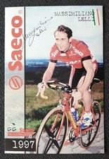 10531 Massimiliano Lelli ITA Radsport Autogrammkarte original signiert