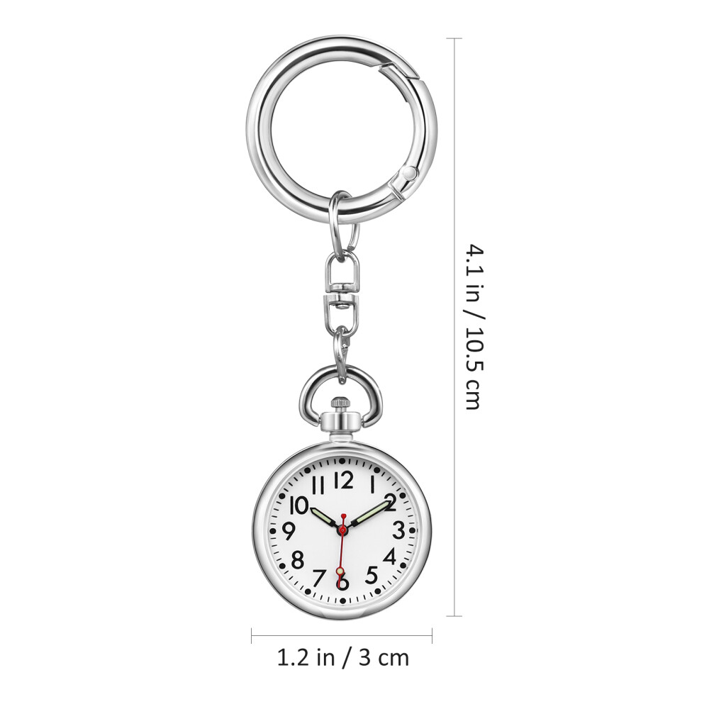 1 Pc nurse fob watch Luminous Pendant Portable Simple Pocket Watch eBay