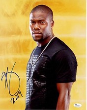 Kevin Hart Signed 11x14 Photo JSA COA Auto 2014 Ride Along Get Hard Jumanji Mint